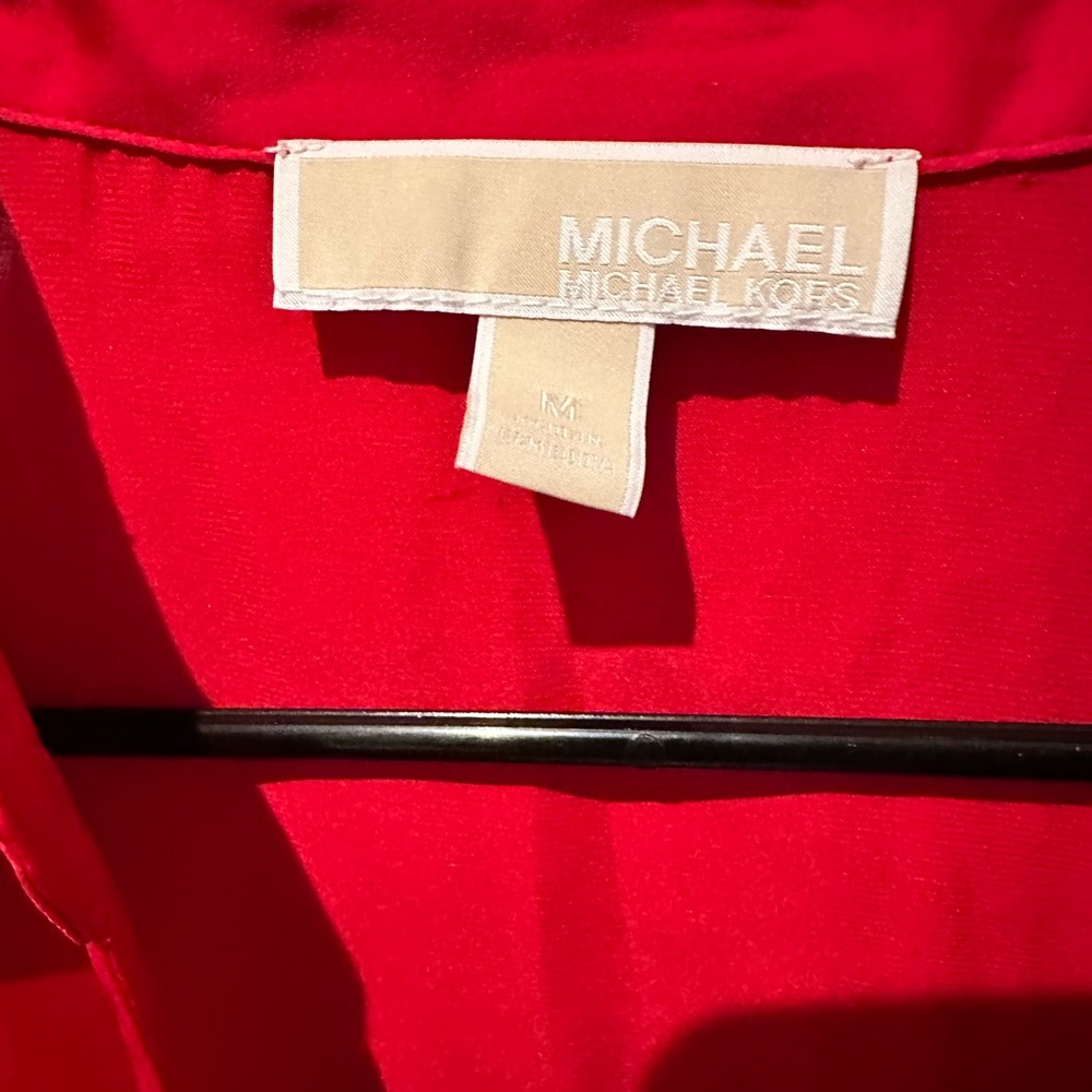 Michael Kors Vibrant Red Garment